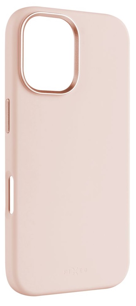 Zadní kryt FIXED MagFlow s podporou MagSafe pro Apple iPhone 16, růžový