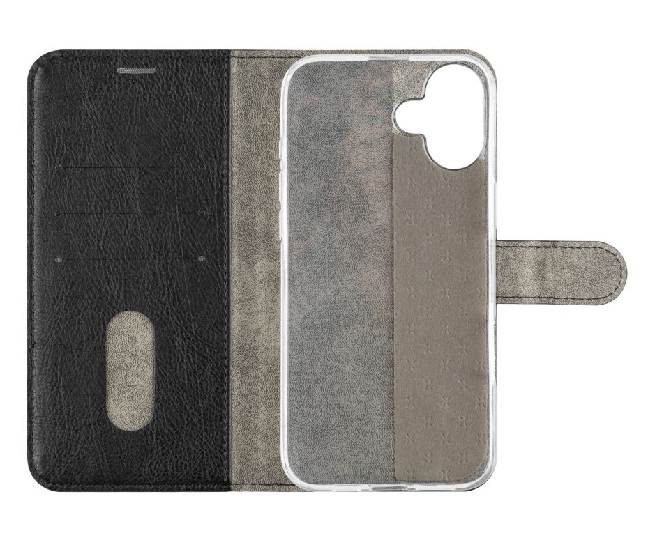 Obrázek Pouzdro typu kniha FIXED Opus pro Apple iPhone 16, černé
