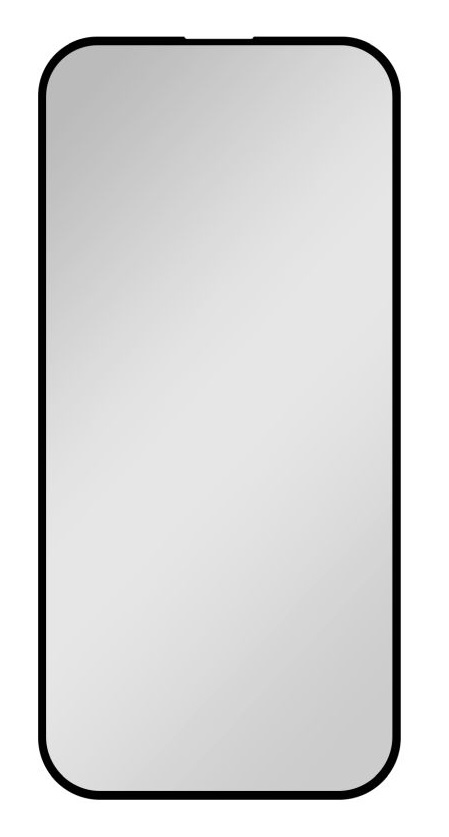 Tvrzené sklo FIXED Privacy Full-Cover pro Apple iPhone 16 Plus, lepení přes celý displej, černé