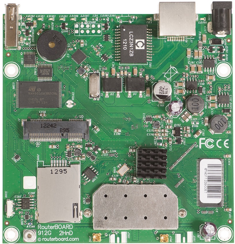 Obrázek MikroTik RB912UAG-2HPnD, RouterBOARD 912UAG