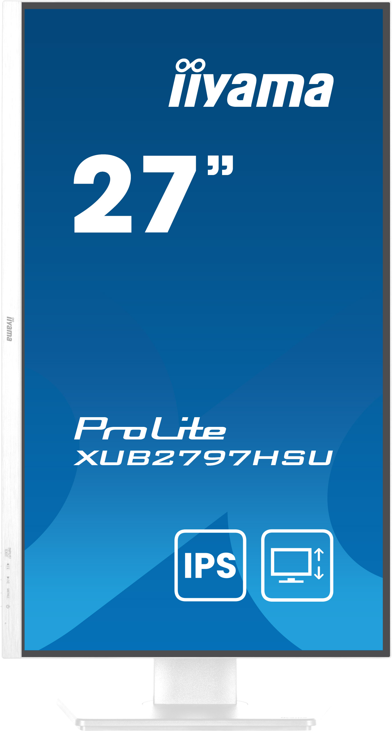 Obrázek iiyama ProLite/XUB2797HSU-W2/27"/IPS/FHD/100Hz/1ms/White/3R