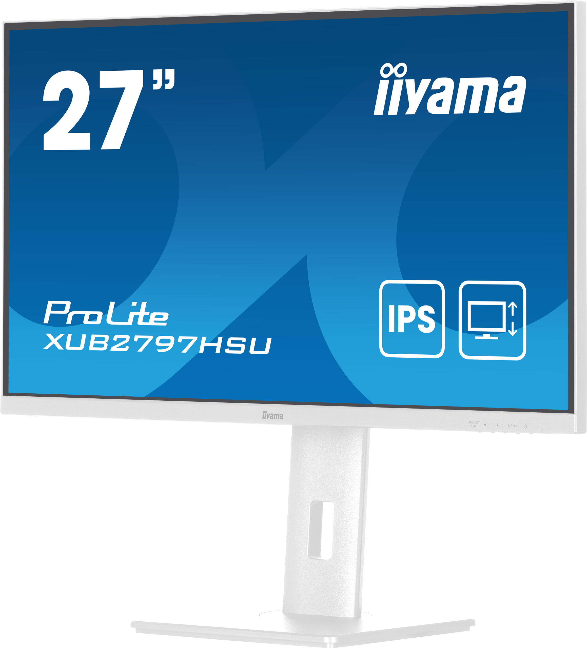 Obrázek iiyama ProLite/XUB2797HSU-W2/27"/IPS/FHD/100Hz/1ms/White/3R