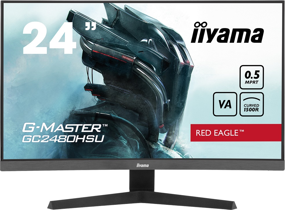 iiyama G-Master/GC2480HSU-B1/23,6"/VA/FHD/180Hz/0,5ms/Black/5R