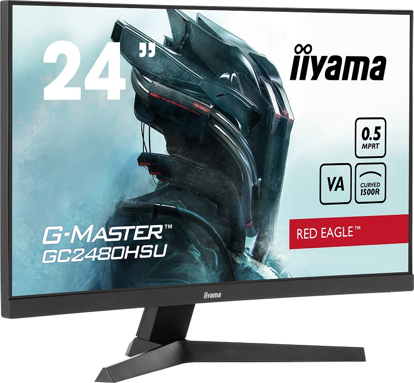 Obrázek iiyama G-Master/GC2480HSU-B1/23,6"/VA/FHD/180Hz/0,5ms/Black/5R