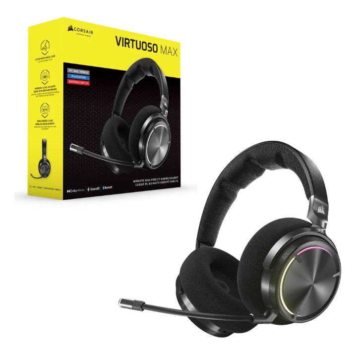 Obrázek CORSAIR Virtuoso Max Wireless/BT/Carbon