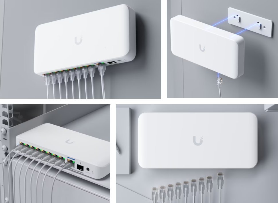Obrázek Ubiquiti UniFi USW-Flex-2.5G-8-PoE, Flex 2.5G PoE
