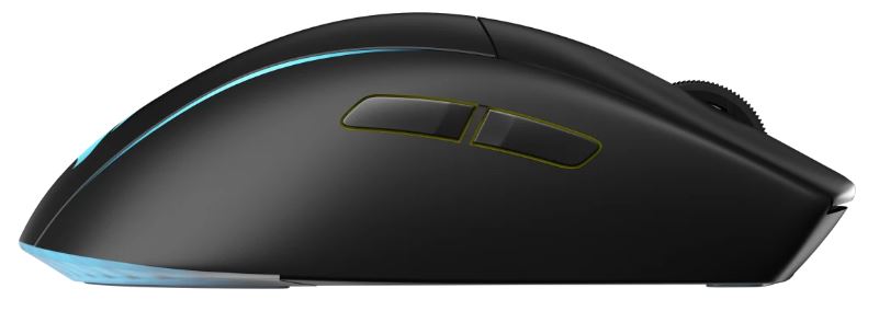 Obrázek Corsair M75/Herní/Optická/26 000 DPI/USB+BT/Černá