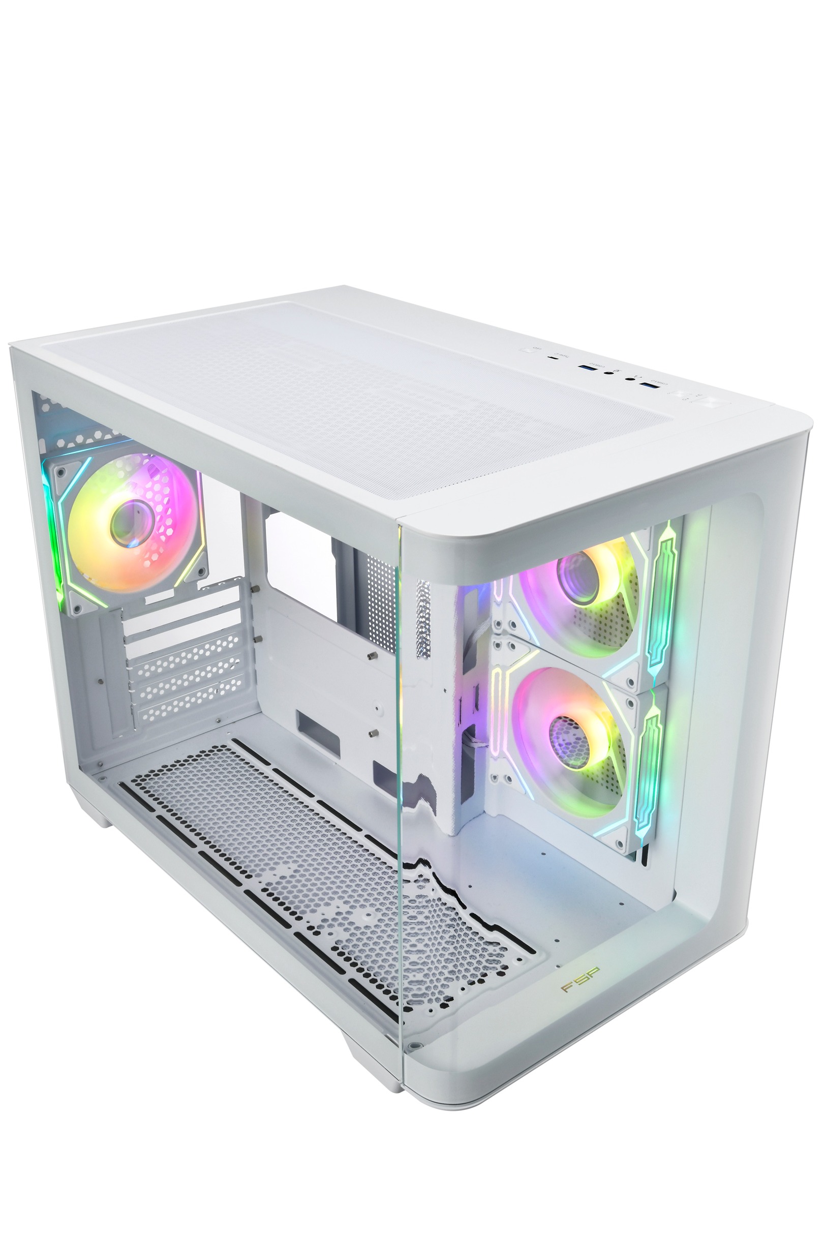 Obrázek FSP S380-WA/Micro ATX/Transpar./Bílá