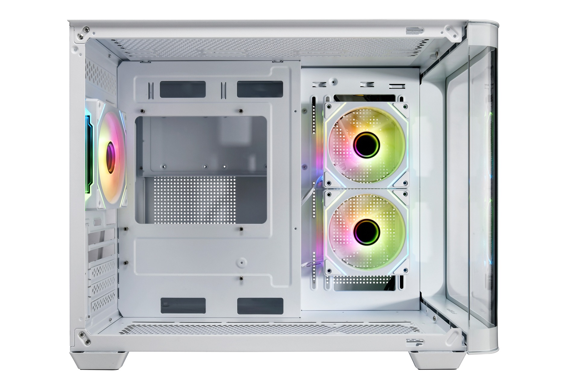 Obrázek FSP S380-WA/Micro ATX/Transpar./Bílá