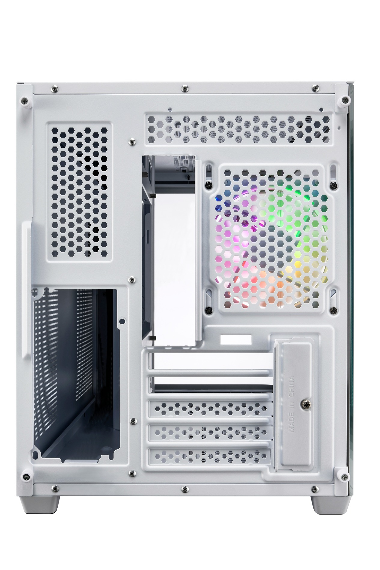 Obrázek FSP S380-WA/Micro ATX/Transpar./Bílá