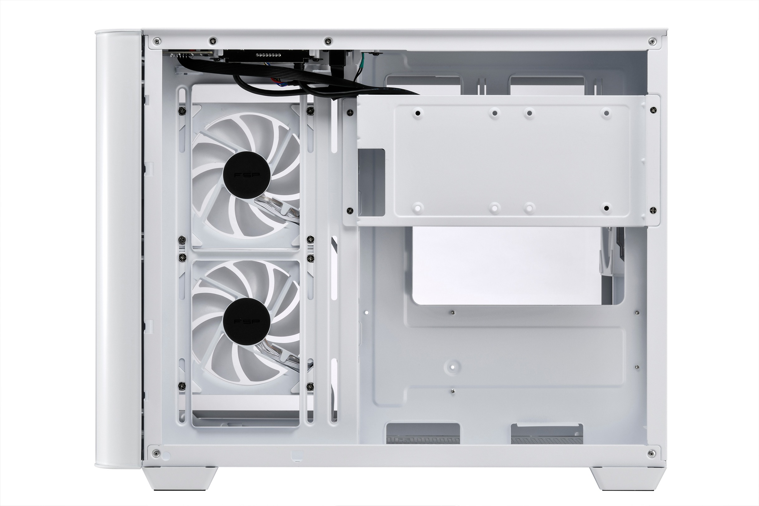 Obrázek FSP S380-WA/Micro ATX/Transpar./Bílá
