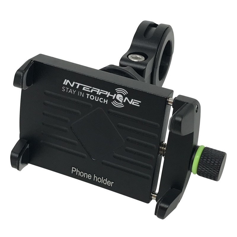 Obrázek Univerzální držák Interphone CRAB Evo Alu s odolnou konstrukcí, úchyt na řídítka