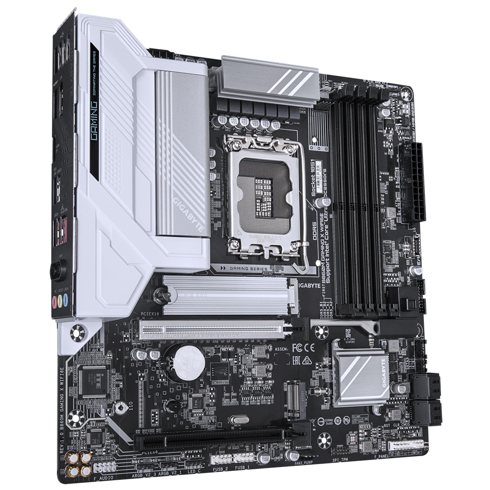 Obrázek GIGABYTE B860M GAMING X WIFI6E/LGA 1851/mATX