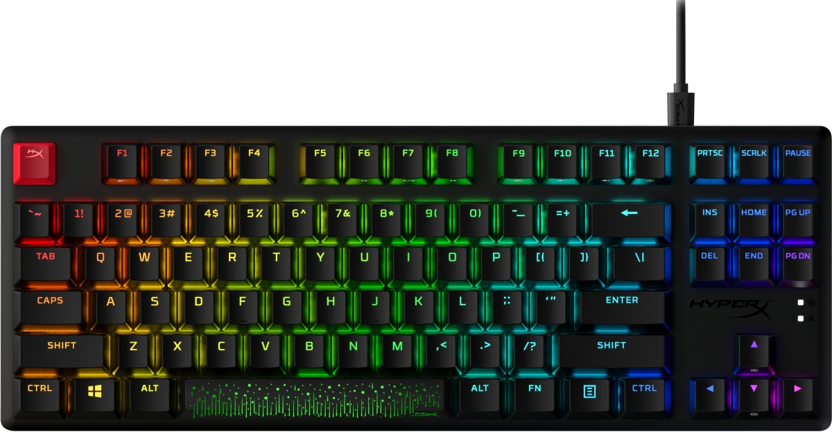 Obrázek HyperX Alloy Origins Core PBT/Drátová USB/US layout/Černá