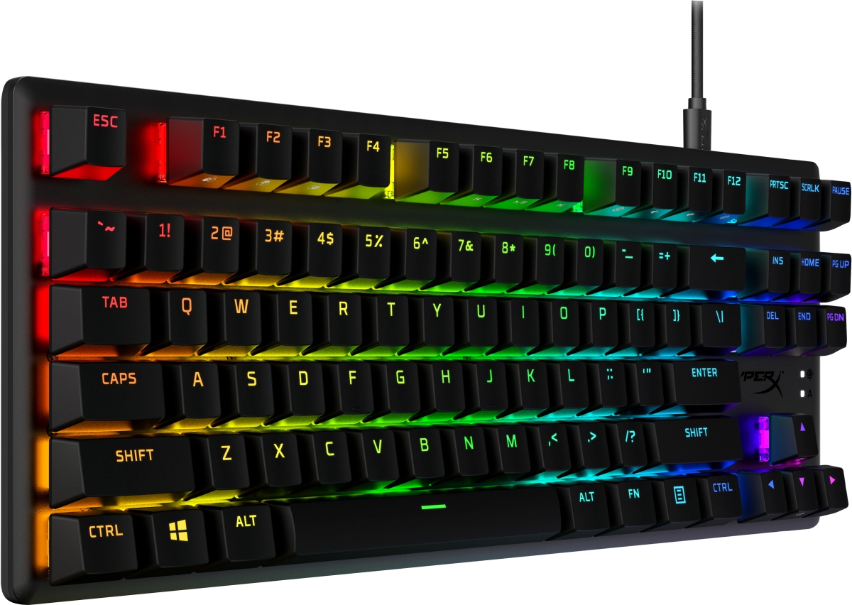 Obrázek HyperX Alloy Origins Core PBT/Drátová USB/US layout/Černá