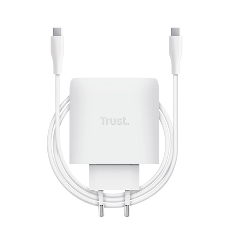 Obrázek TRUSt MAXO 65W USB-C GAN CHARGER WHITE