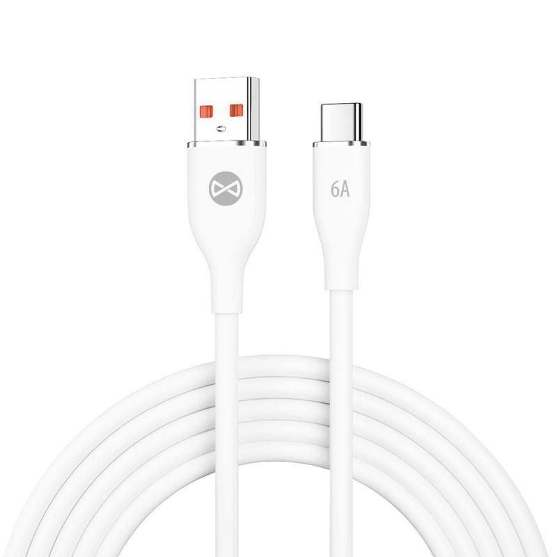 Obrázek Datový kabel Forever USB/USB-C 1m 66W bílý