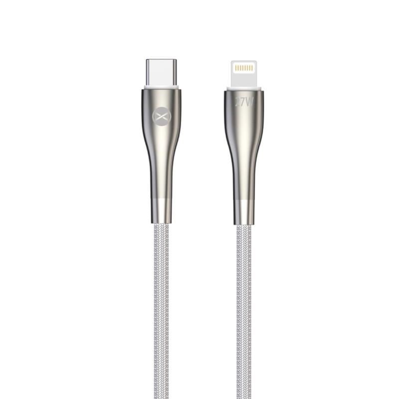 Obrázek Datový kabel Forever USB-C/Lightning 1m 27W bílý