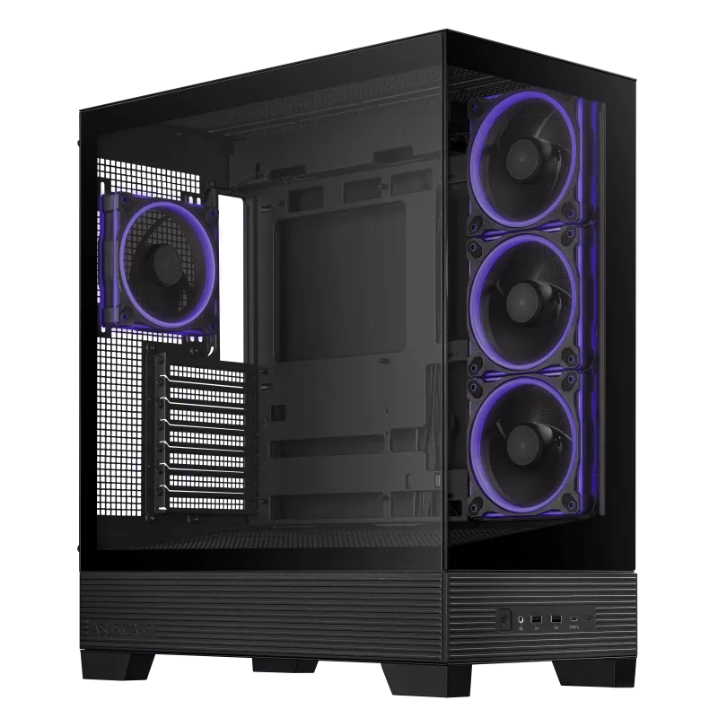 Obrázek ASUS case A31 PLUS TG ARGB FANS black