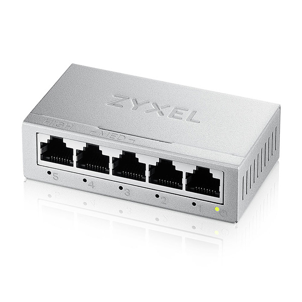 ZYXEL 5xGb switch (metal housing) GS-105Bv5