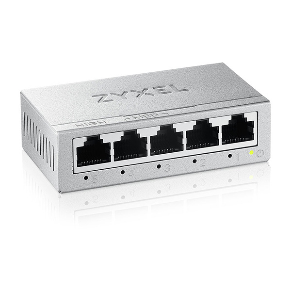 Obrázek ZYXEL 5xGb switch (metal housing) GS-105Bv5