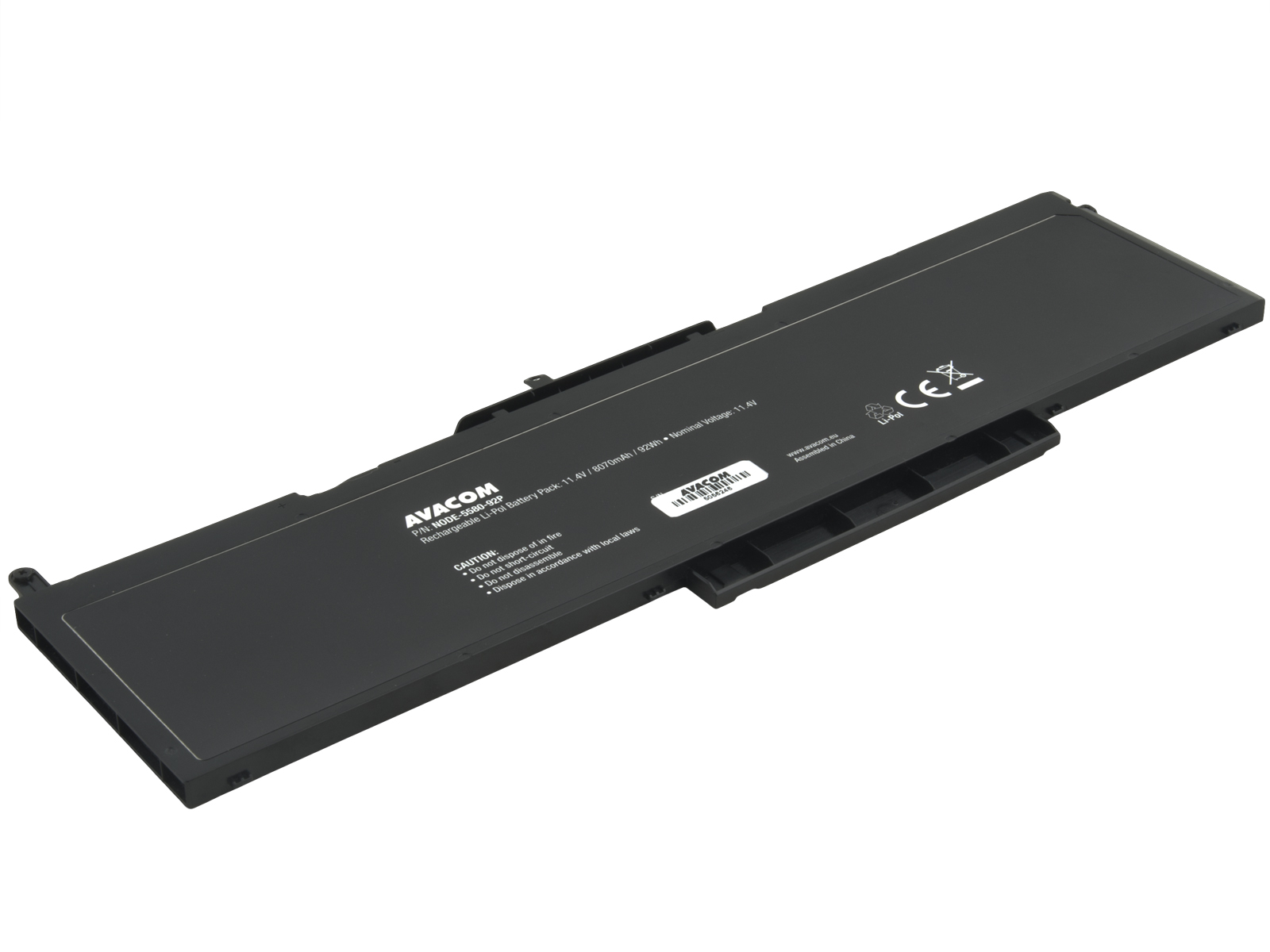 Baterie AVACOM pro Dell Latitude 5580, Precision 3520 Li-Pol 11,4V 8070mAh 92Wh