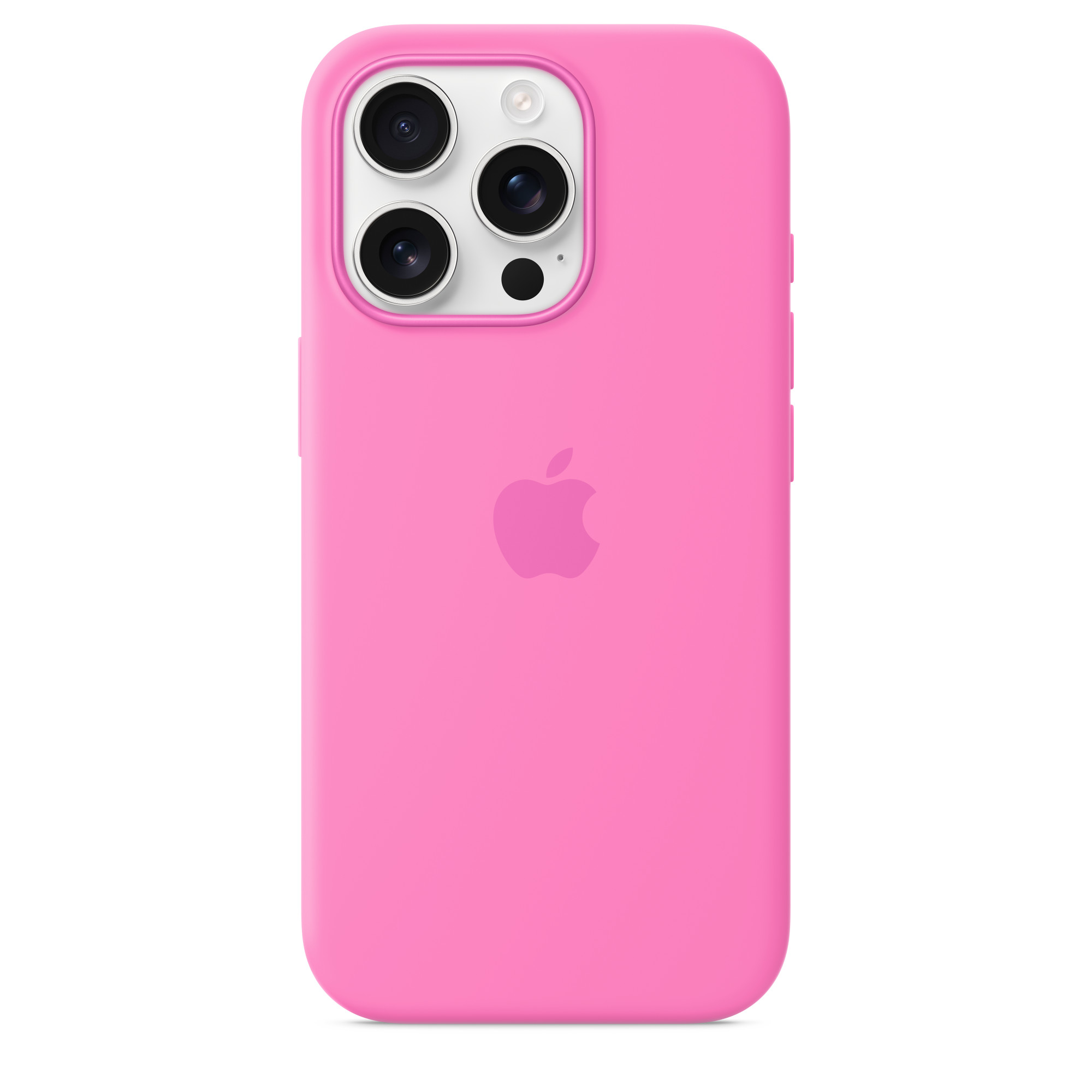 iPhone 16 Pro Silicone Case with MS - Peony