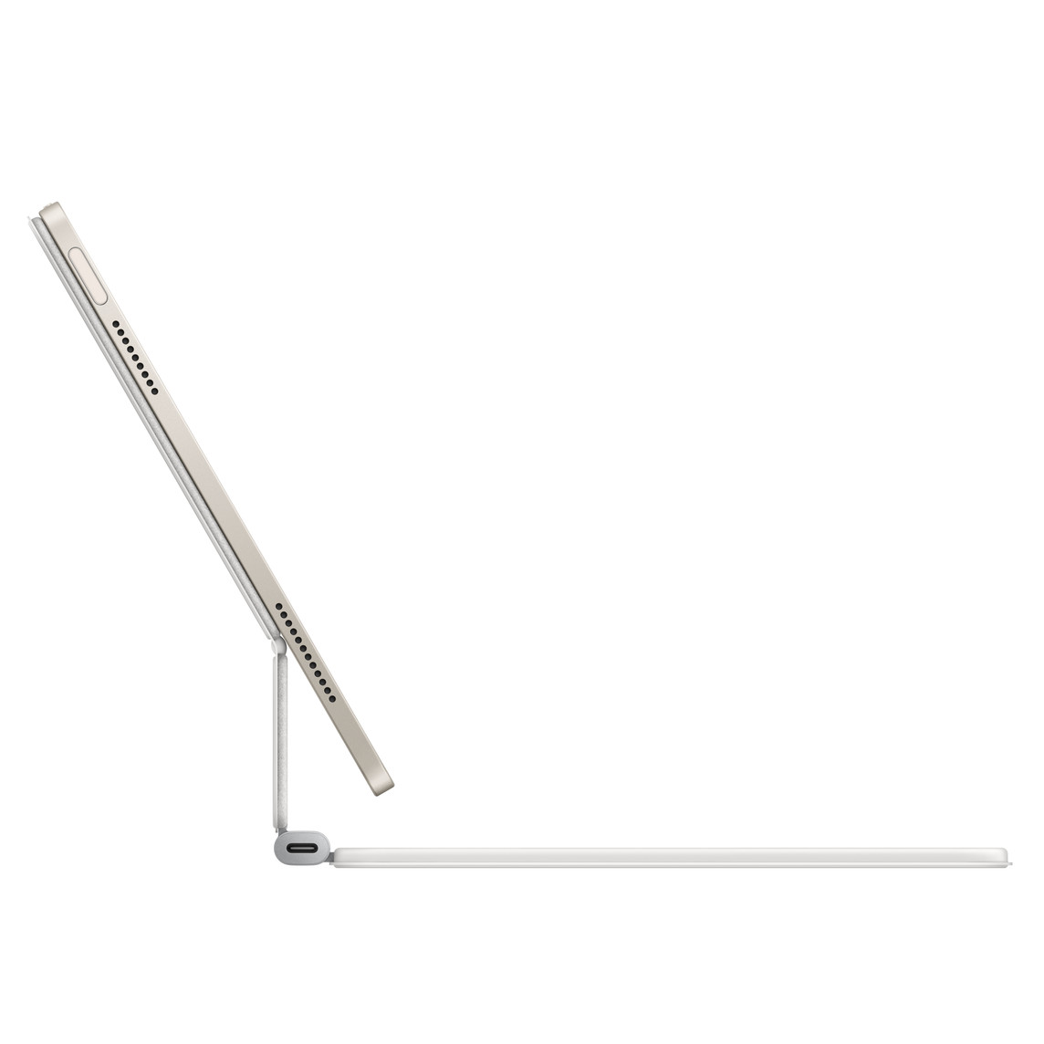 Obrázek Apple Magic Keyboard k 11" iPadu Air (M3)- anglický (mezinárodní) - bílý