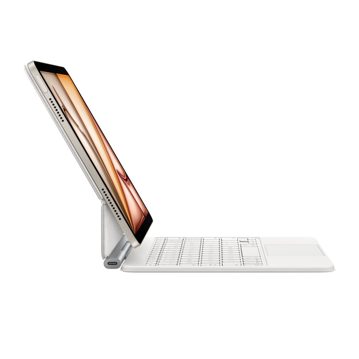 Obrázek Apple Magic Keyboard k 11" iPadu Air (M3)- anglický (mezinárodní) - bílý