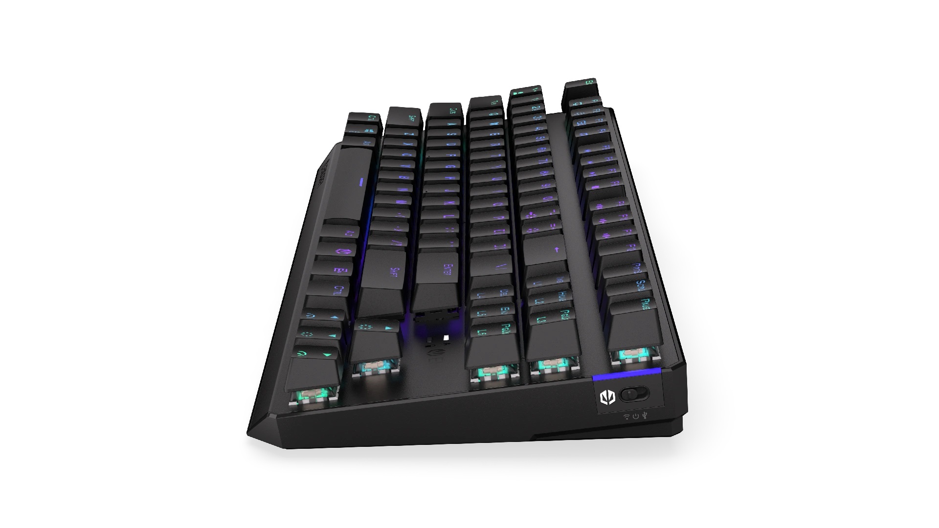 Obrázek Endorfy Thock TKL Black/Drátové/Bezdrátové/US layout/Černá