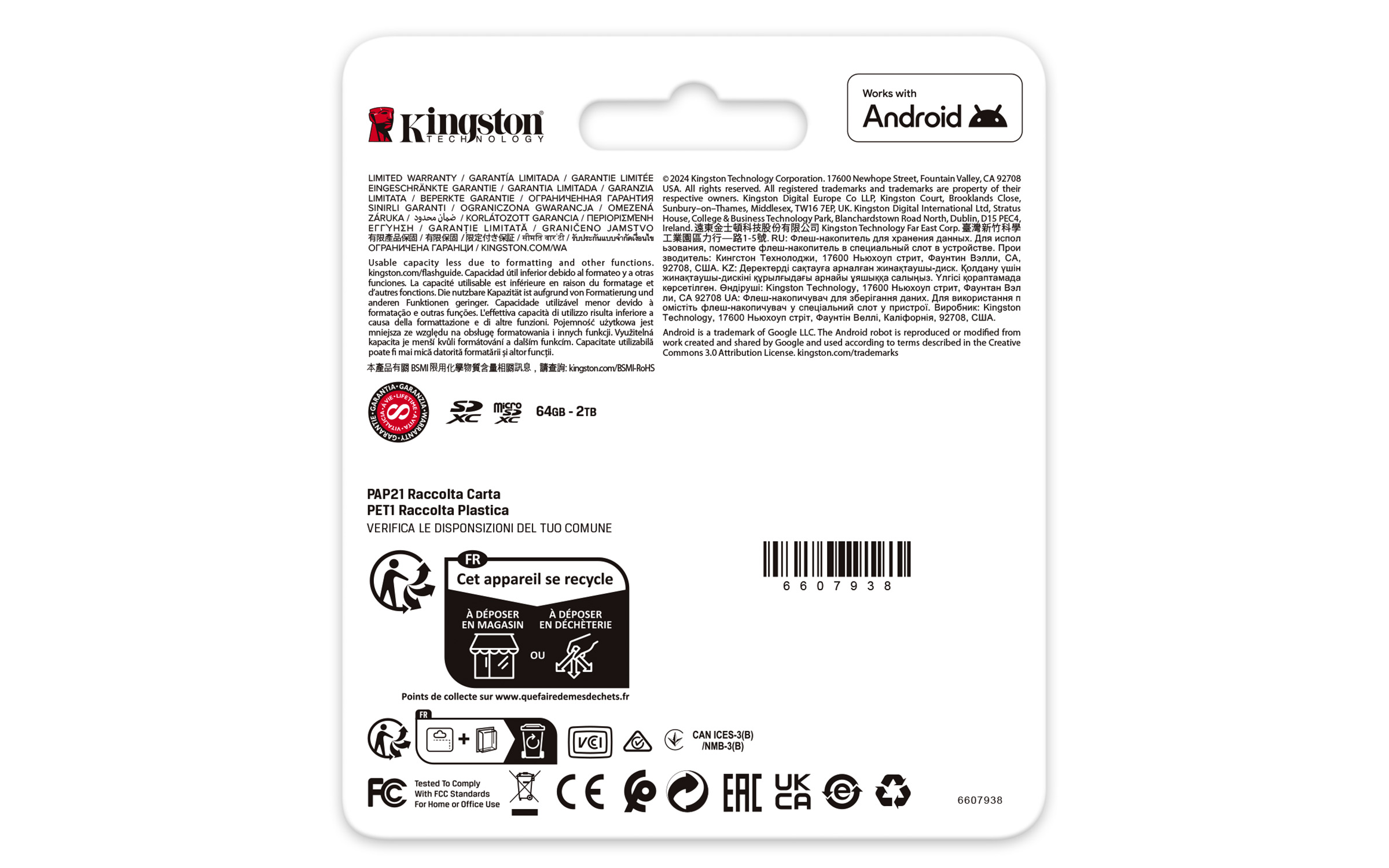 Obrázek Kingston Canvas Go Plus/SDXC/512GB/UHS-I U3 / Class 10