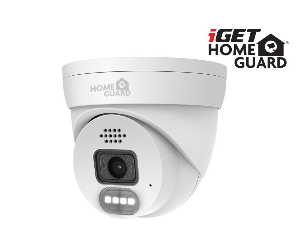 iGET HGNHK937CAM - Super HD 2K (4MPx) PoE IP kamera, IP66, zvuk, IR + LED noční přísvit, ONVIF 2.6