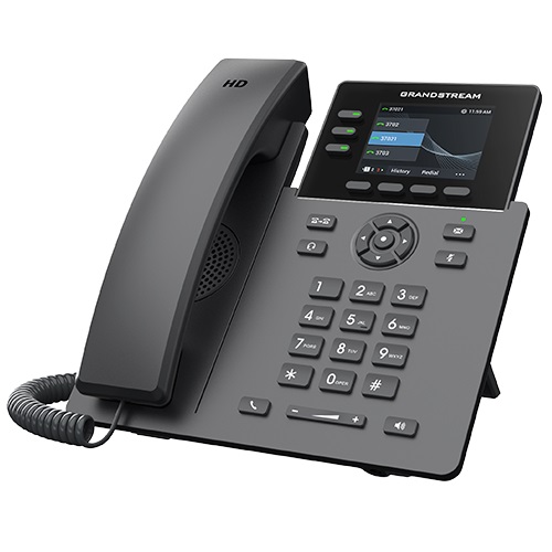 Obrázek Grandstream GRP2611G SIP telefon, 3 účty, PoE, 12BLF klíčů, gigabit port
