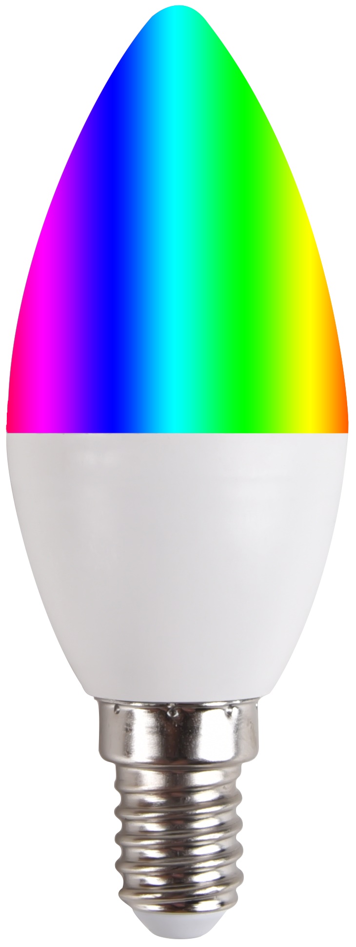 iGET HOME BS3 - Wi-Fi LED žárovka 5.5W RGB, CCT, E14, stmívatelná, samostatná