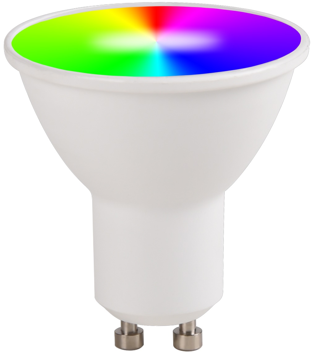 Obrázek iGET HOME BS2 - Wi-Fi LED žárovka 5.5W RGB, CCT, GU10, stmívatelná, samostatná