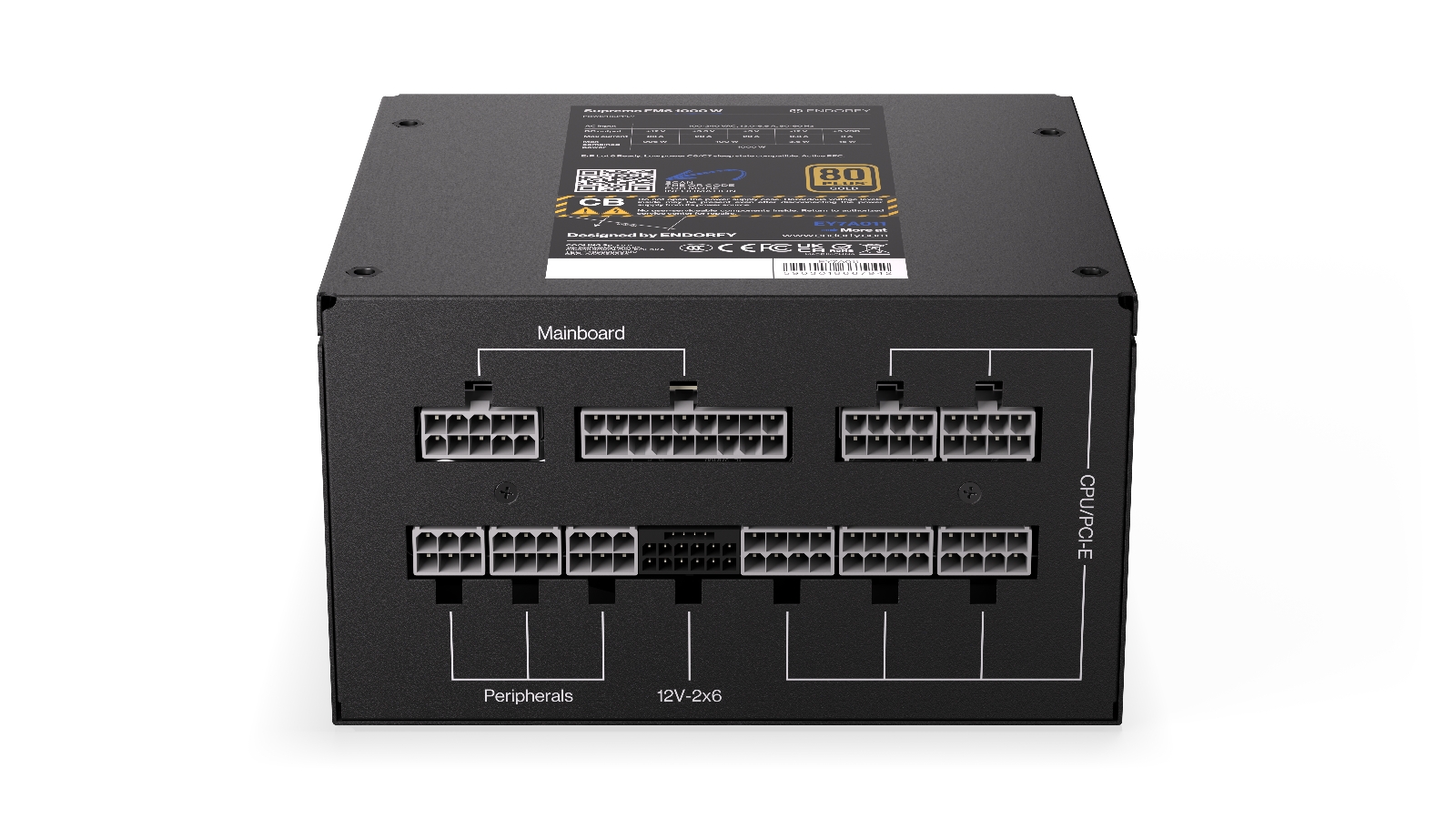 Obrázek Endorfy Supremo FM8 Gold 1000W 80+ Gold