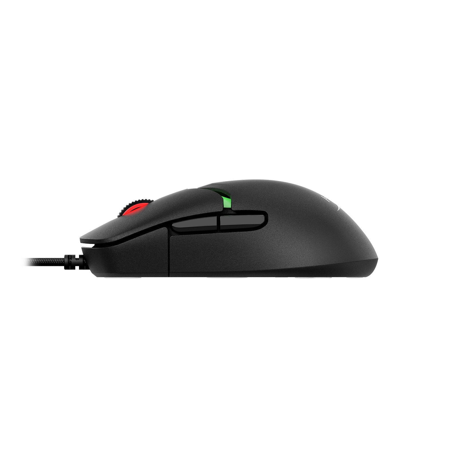Obrázek HP HyperX Pulsefire Saga/Herní/Optická/Pro praváky/26 000 DPI/Drátové USB-A/Černá