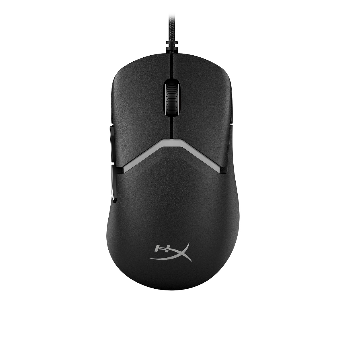 Obrázek HP HyperX Pulsefire Saga/Herní/Optická/Pro praváky/26 000 DPI/Drátové USB-A/Černá