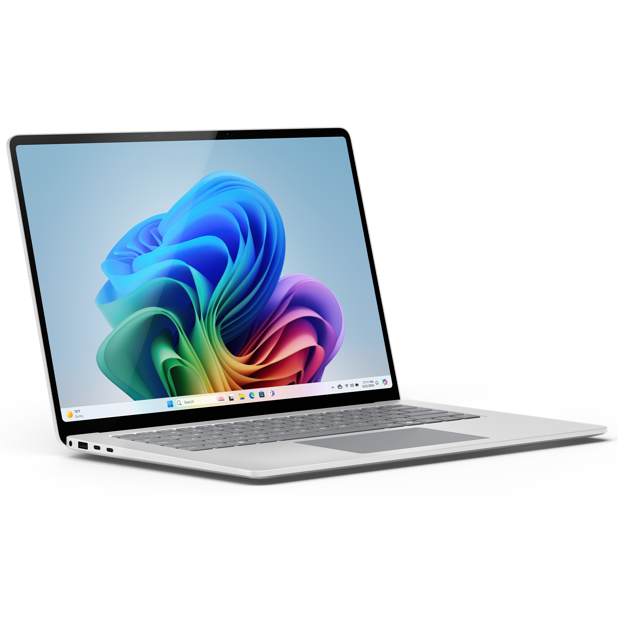 Obrázek Microsoft Surface Laptop 7 Copilot+/SD-X Elite/15"/2496x1664/T/16GB/512GB SSD/Adreno/W11P/Platinum/2