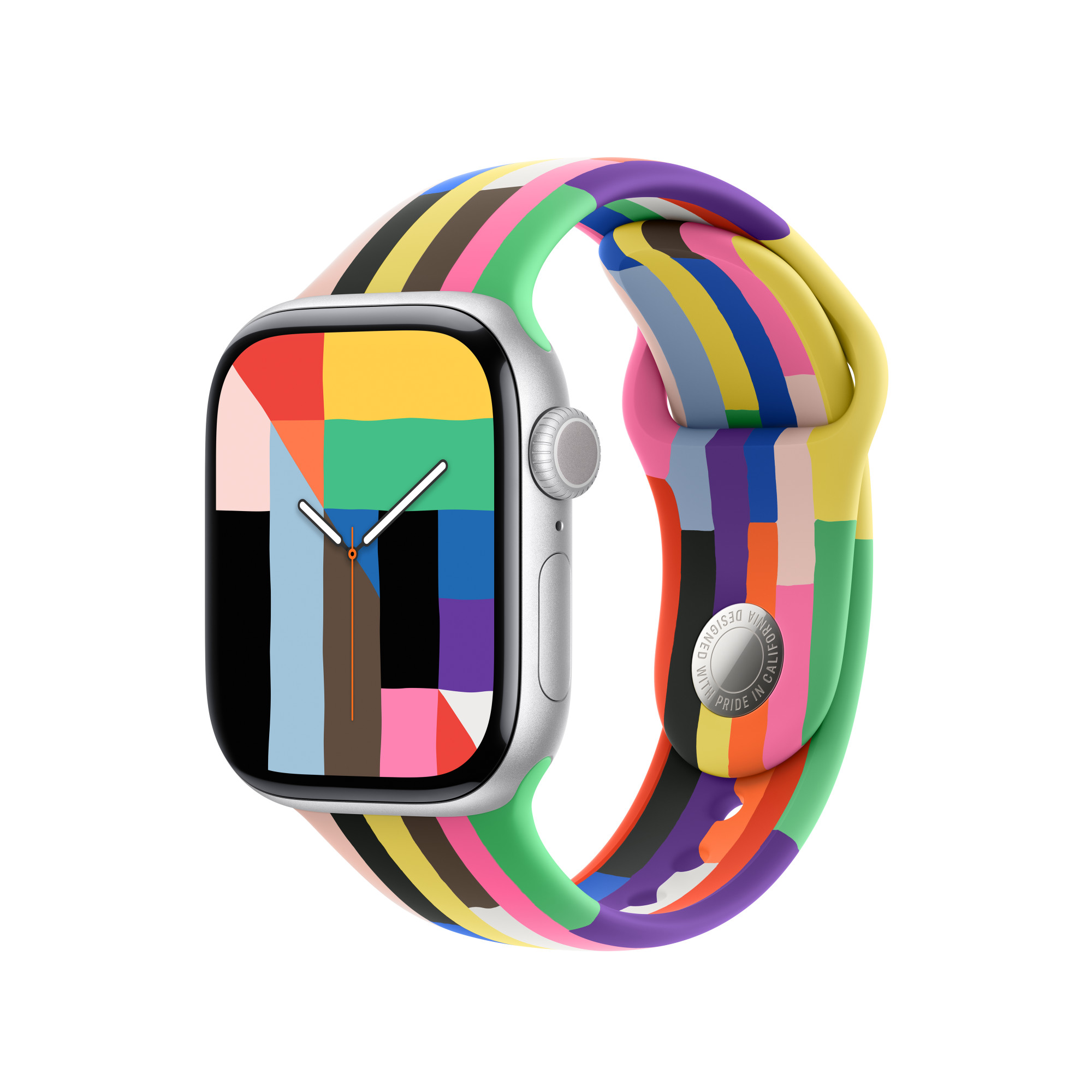 Obrázek Watch Acc/42/Pride Edition Sport Band - M/L