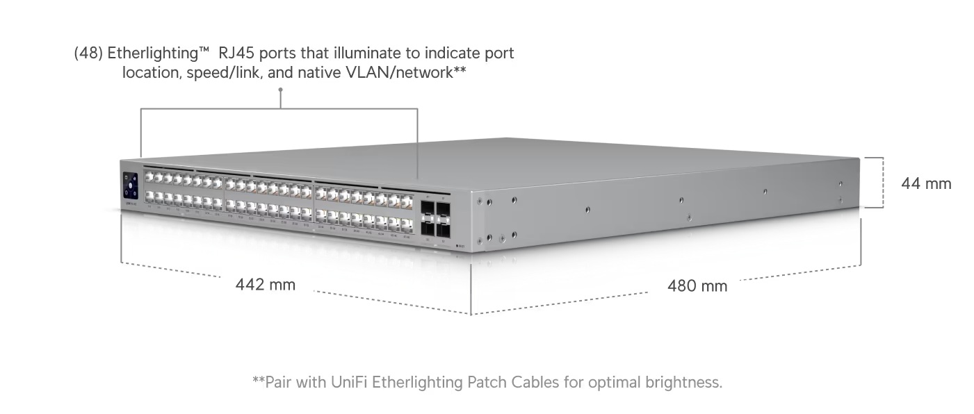 Obrázek Ubiquiti USW-Pro-XG-48, UniFi Pro XG 48