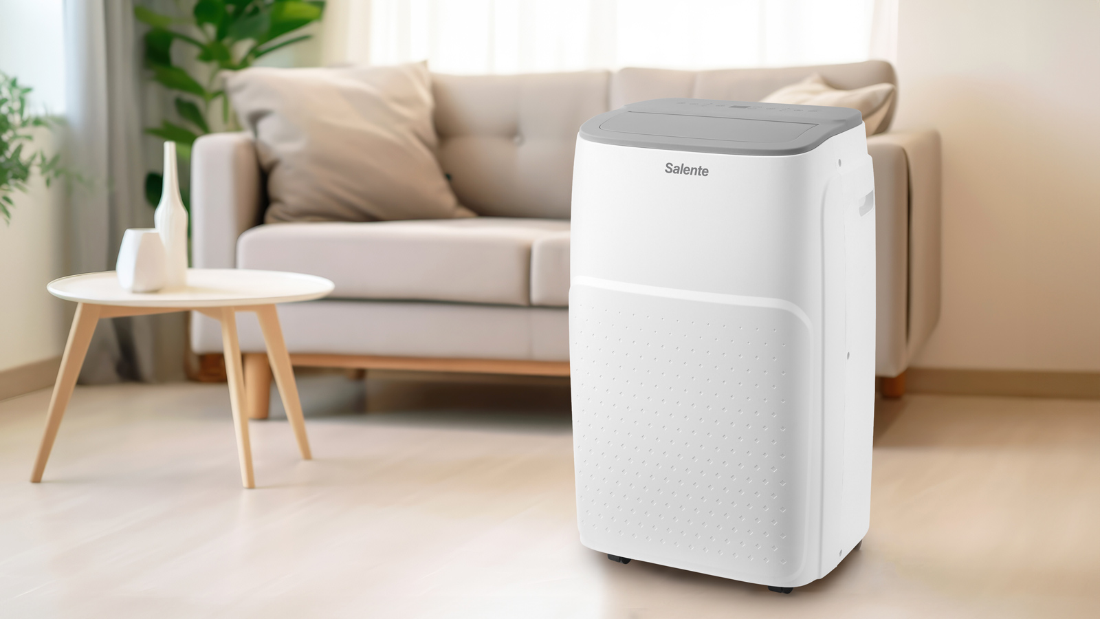 Obrázek Salente SummerICE12, chytrá mobilní klimatizace, 12000 BTU, WiFi+Bluetooth, dálk. ovl.
