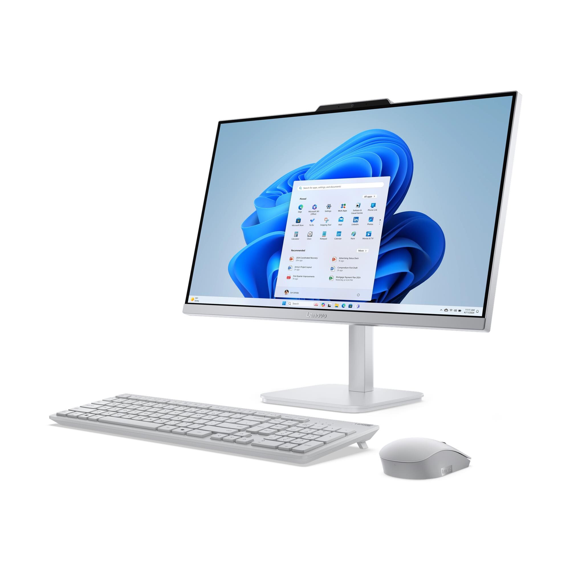 Obrázek Lenovo A/A100/23,8"/FHD/i3-N305/16GB/512GB/Intel int/bez OS/Šedá/2R