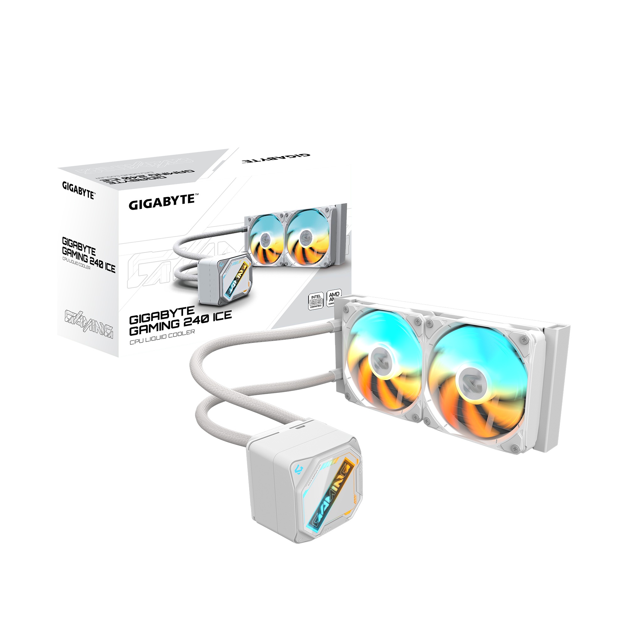 Obrázek GIGABYTE CPU vodní chladič GAMING 240 ICE