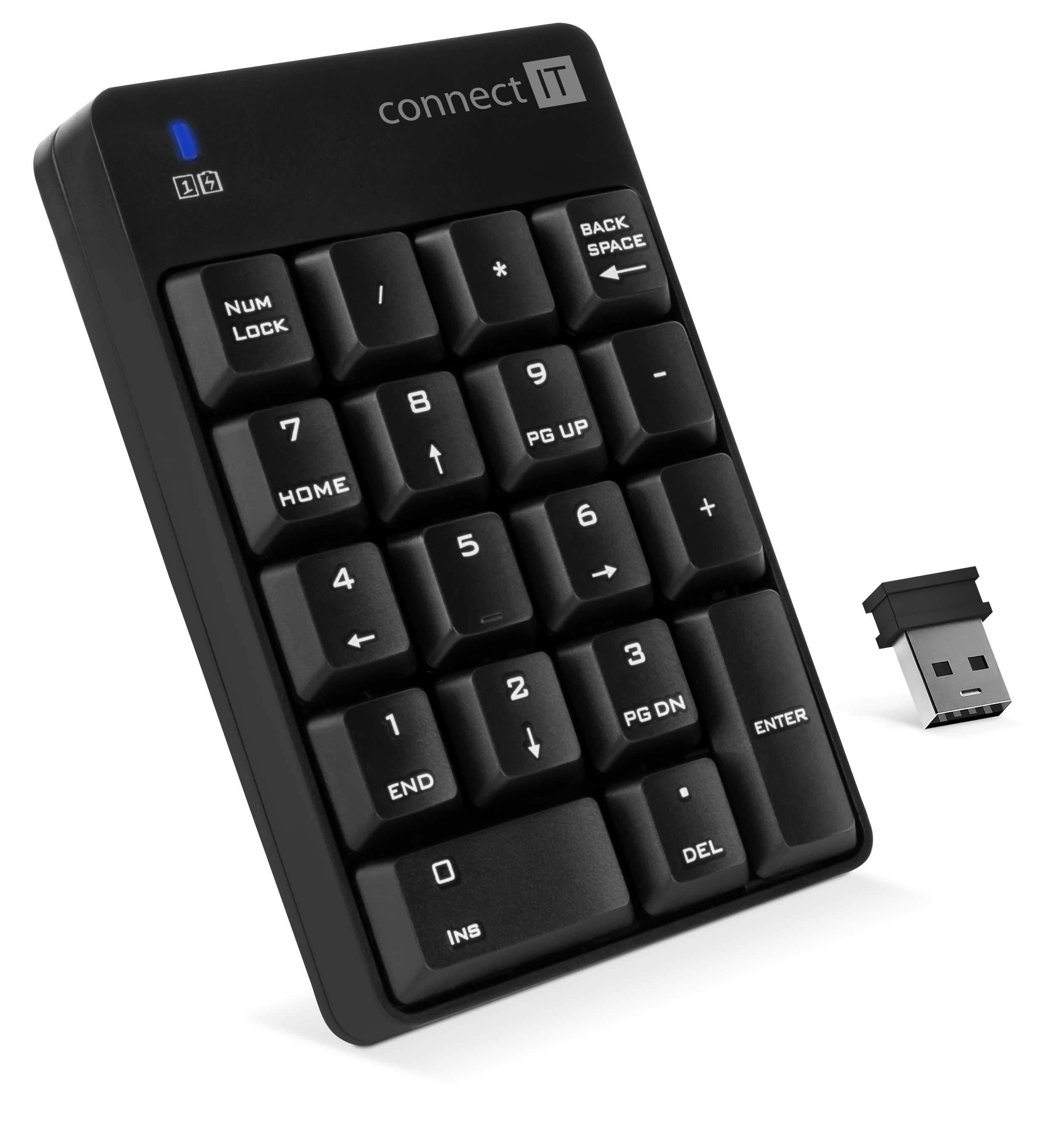 CONNECT IT NumCALC bezdrátová numerická klávesnice