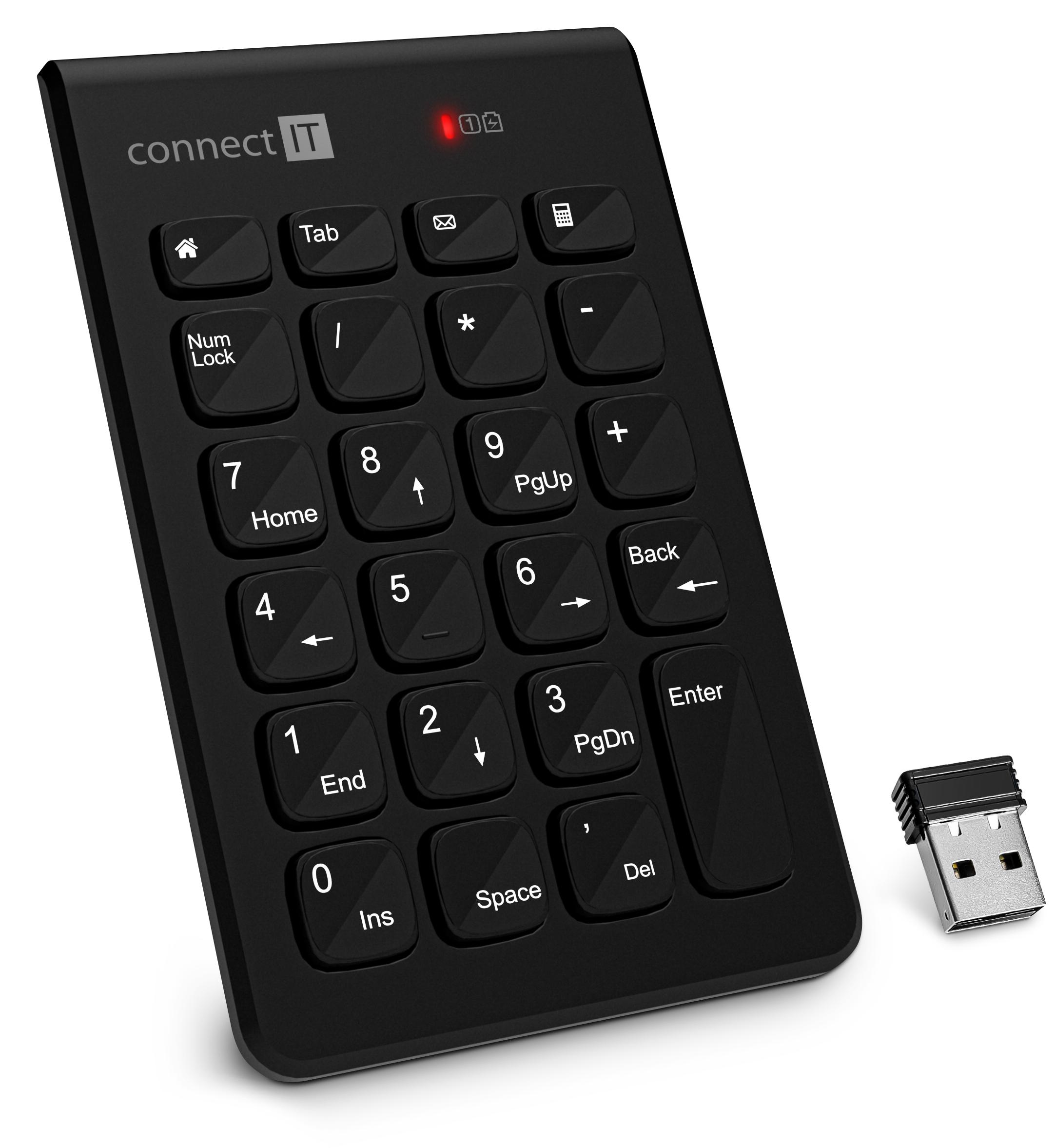 CONNECT IT NumCalc bezdrátová numerická klávesnice
