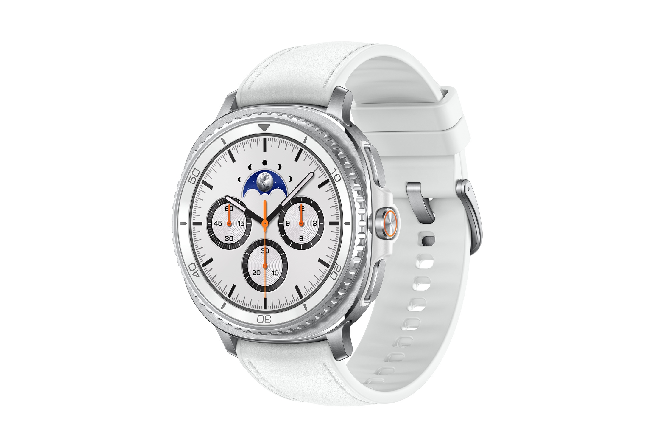 Samsung Galaxy Watch 8 Classic/46mm/Sport Band/White