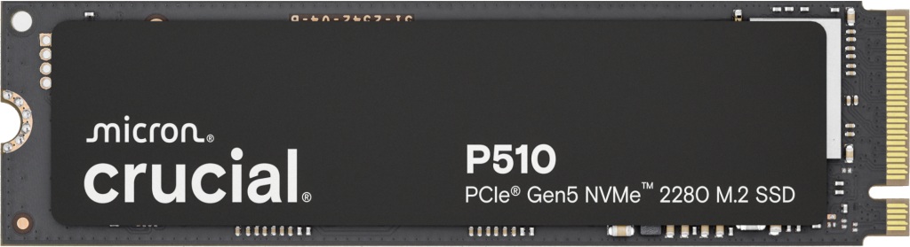 Crucial P510/1TB/SSD/M.2 NVMe/Černá/5R