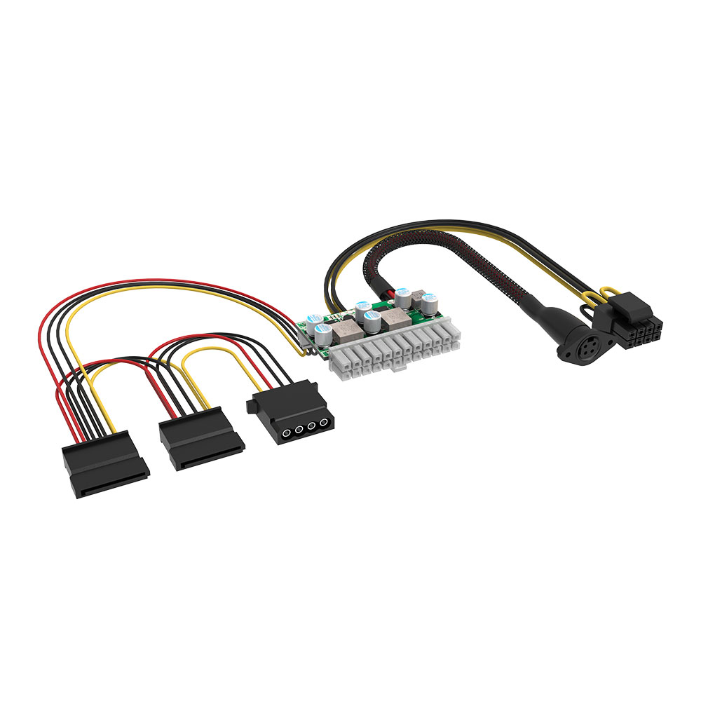 Obrázek AKASA adaptér 200W DC pro DC ATX power
