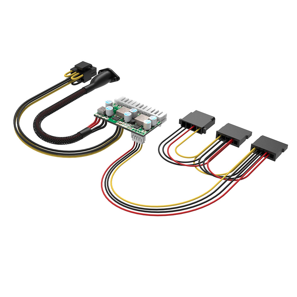 Obrázek AKASA adaptér 200W DC pro DC ATX power